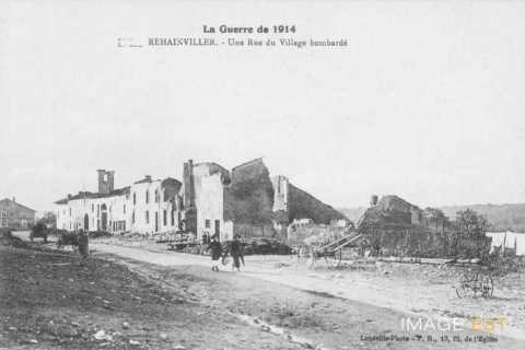 Rehainviller en ruines (Meurthe-et-Moselle)